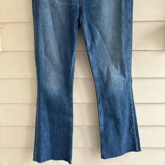 PAIGE Colette Crop Flare Jeans Size 26 - Picture 6 of 14